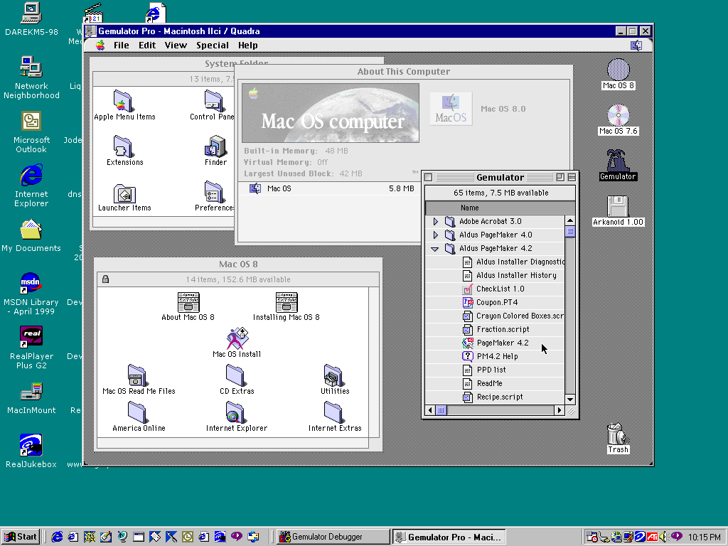 windows mac os emulator