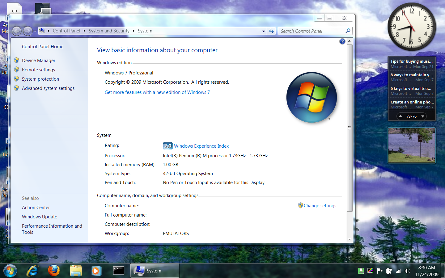 emulator windows 7